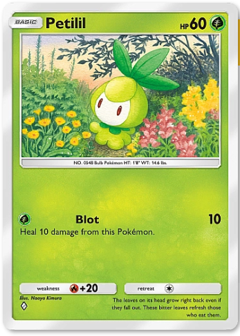 Pokemon TCG Pocket Cards: Petilil